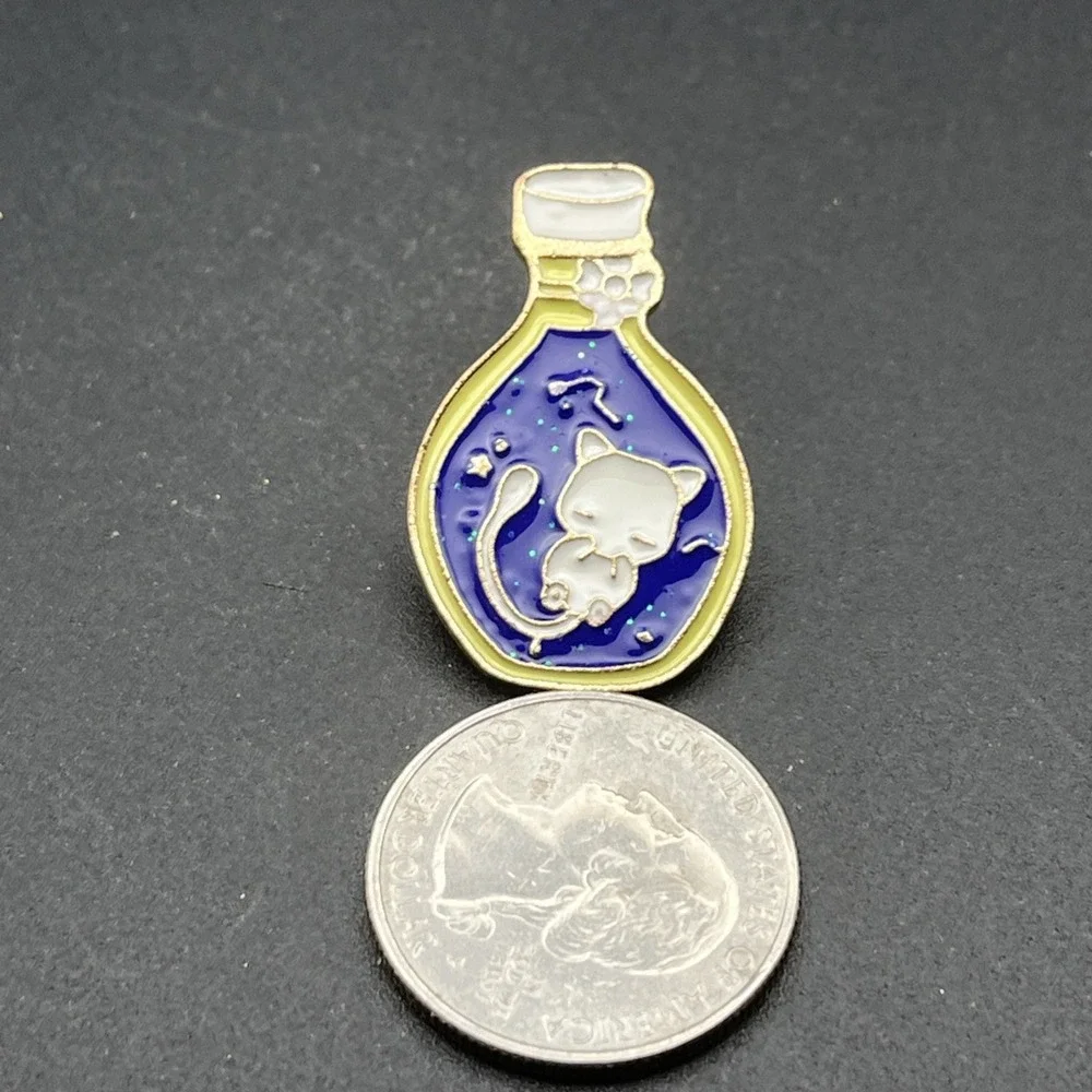 Mew‎ In A Bottle Pokemon Cartoon Lapel Hat Pin